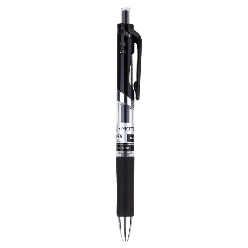 PIX CU GEL CU MECANISM 0.5MM NEGRU MATE DELI PIX CU GEL CU MECANISM 0.5MM NEGRU MATE DELI